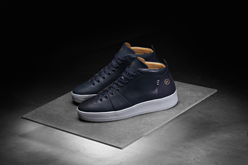 Soho Mid-Top Navy/ Grey Sole