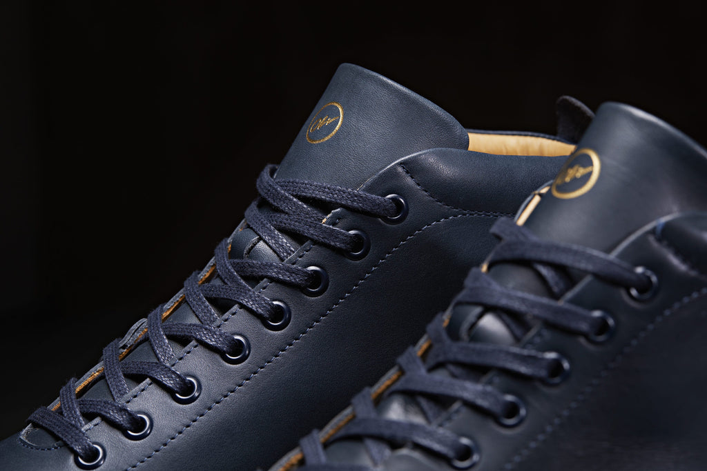 Soho Mid-Top Navy/ Grey Sole