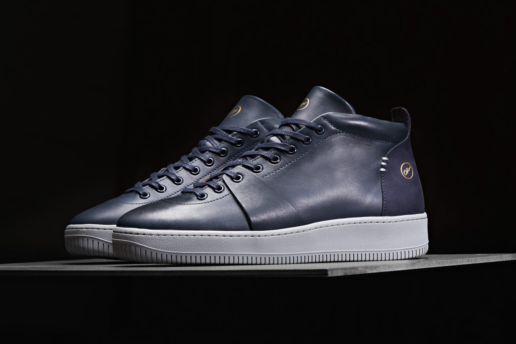 Soho Mid-Top Navy/ Grey Sole