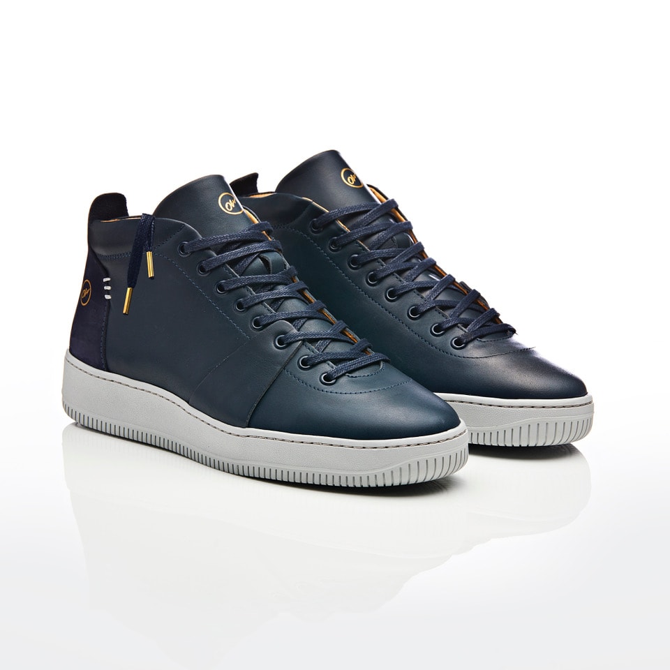 Soho Mid-Top Navy/ Grey Sole